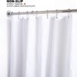 BRIOFOX Shower Curtain Rods 42-72 Inches, Rust Free + Non-Fall Down