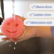 Scrub Daddy Dual Sided Sponge and Scrubber, Scratch Free Sponge for Dishes and Home, 6 Ct