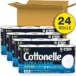 Cottonelle Ultra Clean Toilet Paper with Active CleaningRipples Texture, Strong Bath Tissue, 24 Family Mega Rolls (24 Family Mega Rolls = 132 Regular Rolls) (4 Packs of 6 Rolls) 388 Sheets per Roll