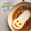Scrub Daddy Dual Sided Sponge and Scrubber, Scratch Free Sponge for Dishes and Home, 6 Ct