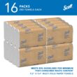 Scott Essential Multifold Paper Towels, 16 Packs/Case, 250 Multifold