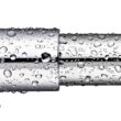 BRIOFOX Shower Curtain Rods 42-72 Inches, Rust Free + Non-Fall Down