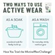 Rockin' Green Active Wear Laundry Detergent 45oz (90 Loads)
