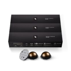 Nespresso Capsules Vertuo, Double Espresso Scuro, 30 Count Coffee Pods