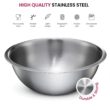 FineDine Stainless Steel Mixing Bowls (Set of 5) Stainless Steel Mixing Bowl Set