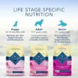 Blue Buffalo Small Breed Dog Food, Life Protection Formula, Natural Chicken & Brown Rice Flavor, Adult Dry Dog Food, 15 lb Bag