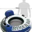 Intex River Run I Sport Lounge, Inflatable Water Float, 53" Diameter