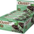 Quest Nutrition Mint Chocolate Chunk Protein Bar, Keto Friendly, 12 Count