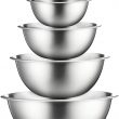 Stainless Steel Mixing Bowls (Set of 5) Stainless Steel Mixing Bowl Set