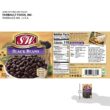 S & W • Canned Black Beans (12 Pack), Vegan, Non-GMO, Natural Gluten-Free Bean, Sourced and Packaged in the USA, 15 Ounce Can