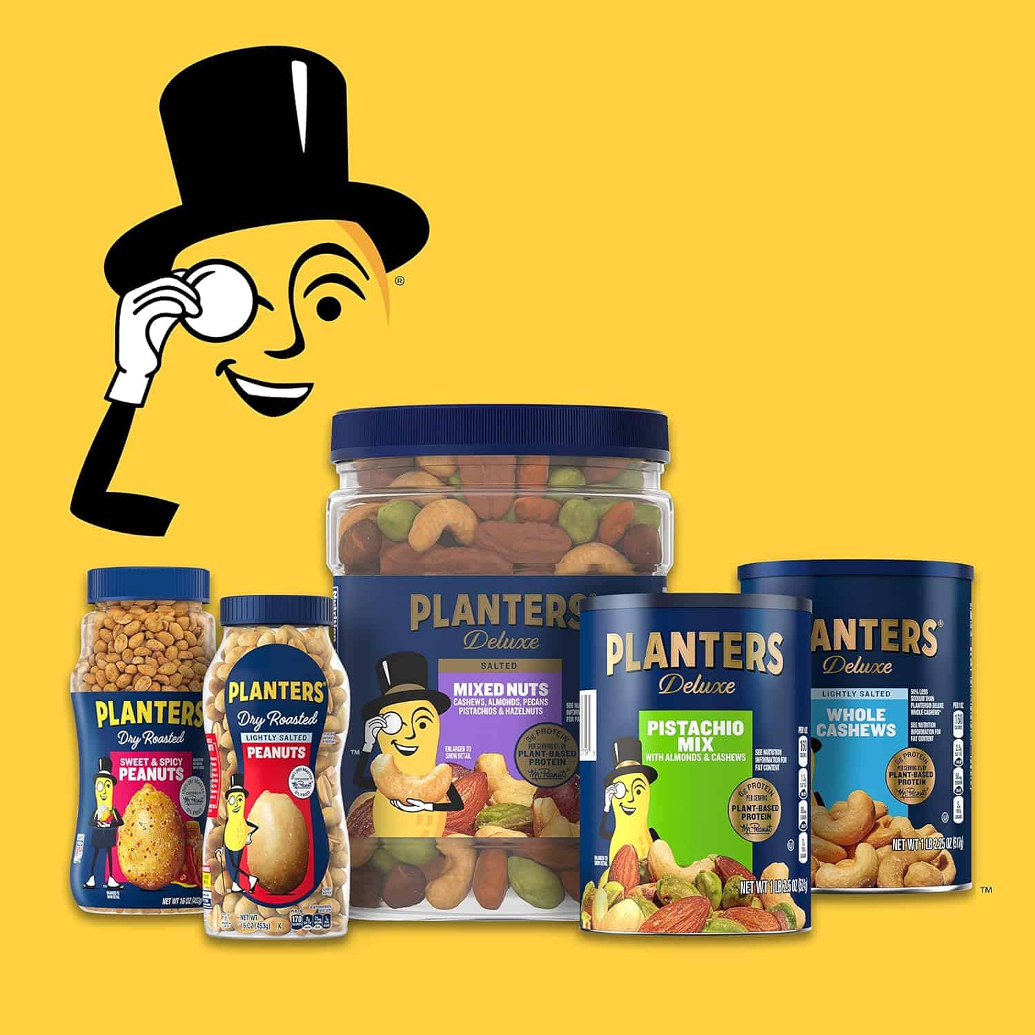 PLANTERS Fancy Whole Cashews with Sea Salt, 33 oz PLANTERS Fancy Whole Cashews with Sea Salt, 33 oz - Image 4