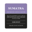 Copper Moon Sumatra, Whole Bean Coffee, 5 Pound Bag, Dark Roast Coffee