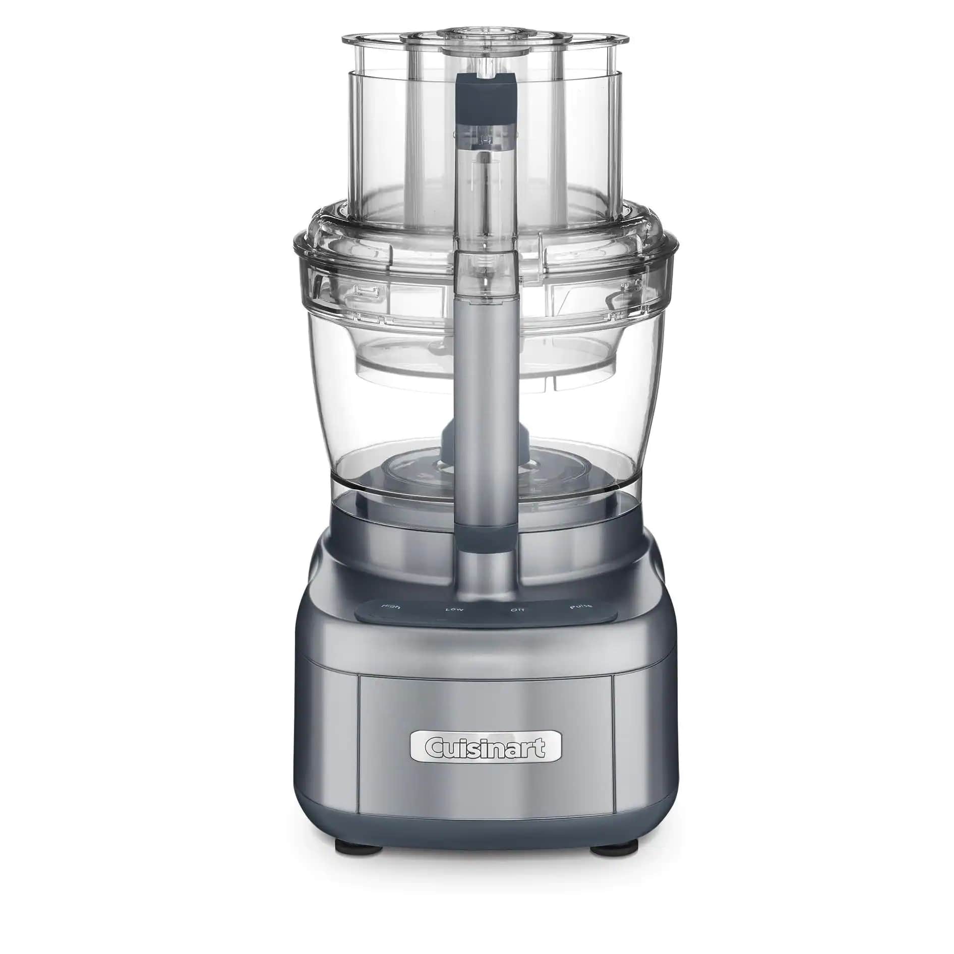 Elemental 13-Cup 3-Speed Gray Food Processor and Dicing Kit Elemental 13-Cup 3-Speed Gray Food Processor and Dicing Kit