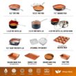 Gotham Steel 20-Piece Cookware and Bakeware Set in Graphite Gotham Steel 20-Piece Cookware and Bakeware Set in Graphite
