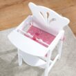 KidKraft Lil' Doll High Chair, White, Gift for Ages 3+