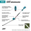 Makita XNU01Z 18-Volt LXT Lithium-Ion Brushless 20 in. Articulating Pole Hedge Trimmer (Tool-Only)