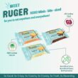 Ruger Wafers XOXO Made with a Kiss of Sea Salt , Mini Wafers Display, 96 Count