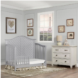 Dream On Me Ella Pebble Grey 5-in-1 Convertible Crib