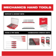Milwaukee 48-22-9415 Combination SAE and 48-22-9515 Metric Wrench Mechanics Tool Set (30-Piece)