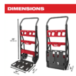 Milwaukee 48-22-8415 PACKOUT 20 in. 2-Wheel Utility Cart