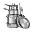 MultiClad 10-Piece Stainless Steel Cookware Set MultiClad 10-Piece Stainless Steel Cookware Set
