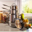 MultiClad 10-Piece Stainless Steel Cookware Set MultiClad 10-Piece Stainless Steel Cookware Set