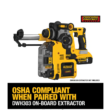 DEWALT DCH273B 20-Volt MAX XR Cordless Brushless 1 in. SDS Plus L-Shape Rotary Hammer (Tool-Only)