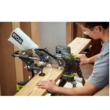 RYOBI Miter Saw PBT01B-PBP004 ONE+ 18V Cordless 7-1/4 in. Sliding Compound with HIGH PERFORMANCE Lithium-Ion 4.0 Ah Battery