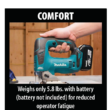 Makita Jig Saw XVJ02Z 18-Volt LXT Lithium-Ion Brushless Cordless (Tool-Only)