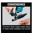 Makita Jig Saw XVJ01Z 18-Volt LXT Lithium-Ion Brushless Cordless Barrel Grip (Tool-Only)