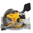 DEWALT Miter Saw DWS715 15 Amp Corded 12 in. Single Bevel Compound