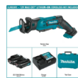 Makita RJ03R1 12-Volt MAX CXT Lithium-Ion Cordless Reciprocating Saw Kit Makita RJ03R1 12-Volt MAX CXT Lithium-Ion Cordless Reciprocating Saw Kit