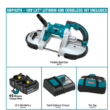 Makita XBP02TX 18-Volt LXT 5.0Ah Lithium-Ion Cordless Portable Band Saw Kit