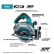 Makita GSH01Z 40V Max XGT Brushless Cordless 7-1/4 in. Circular Saw, AWS Capable (Tool Only)