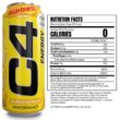 Cellucor C4 Energy Drink, Starburst Lemon, Carbonated Sugar Free with no Artificial Colors or Dyes, 16 Oz, 12 Count