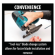 Makita Jig Saw XVJ02Z 18-Volt LXT Lithium-Ion Brushless Cordless (Tool-Only)
