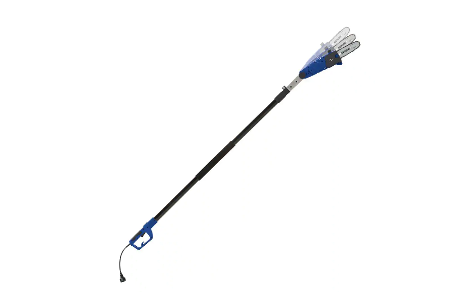 Sun Joe SWJ802E-SJB 8 in. 6.5 Amp Multi-Angle Telescopic Electric Pole Saw, Blue Sun Joe SWJ802E-SJB 8 in. 6.5 Amp Multi-Angle Telescopic Electric Pole Saw, Blue - Image 3