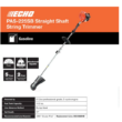 ECHO PAS-225SB Gas Trimmer - Powerful for Yards ECHO PAS-225SB Gas Trimmer - Powerful for Yards