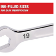 Milwaukee 48-22-9515 Combination Metric Wrench Mechanics Tool Set (15-Piece) Milwaukee 48-22-9515 Combination Metric Wrench Mechanics Tool Set (15-Piece)