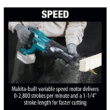 Makita Reciprocating Saw XRJ04Z 18-Volt LXT Lithium-Ion Cordless (Tool-Only)