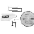 RYOBI TSS103 15 Amp 10 in. Sliding Compound Miter Saw with LED