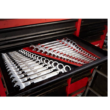 Milwaukee 48-22-9516 Ratcheting Wrench and 48-22-2706 Screwdriver Mechanics Tool Set (21-Piece)