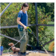 Sun Joe 24V 350 PSI Max 0.6 GPM Cold Water Electric Pressure Washer Kit with 2.0 Ah Battery Plus Charger