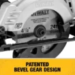DEWALT DCS571 20-Volt MAX Cordless Brushless 4-1/2 in. Circular Saw (Tool-Only)