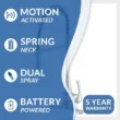 FLOW Motion Activated Single, Down Spring Neck Sprayer Kitchen Faucet FLOW Motion Activated Single, Down Spring Neck Sprayer Kitchen Faucet