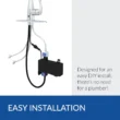 FLOW Motion Activated Single, Down Spring Neck Sprayer Kitchen Faucet FLOW Motion Activated Single, Down Spring Neck Sprayer Kitchen Faucet