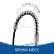 FLOW Motion Activated Single, Down Spring Neck Sprayer Kitchen Faucet FLOW Motion Activated Single, Down Spring Neck Sprayer Kitchen Faucet