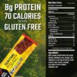 Jack Link's Beef Jerky Bars, Teriyaki, 12 Count - 8g of Protein and 80 Calories Per Protein Bar