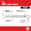 Milwaukee 48-22-9515 Combination Metric Wrench Mechanics Tool Set (15-Piece) Milwaukee 48-22-9515 Combination Metric Wrench Mechanics Tool Set (15-Piece)