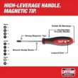 Milwaukee 48-22-9515 48-22-9415 Combination SAE and 48-22-2710 Metric Wrench Mechanics Tool Set with Screwdriver Set (40-Piece)